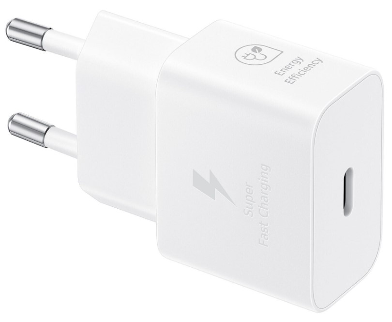 Мережевий зарядний пристрій Samsung 25W Type-C White (EP-T2510NWEGEU)