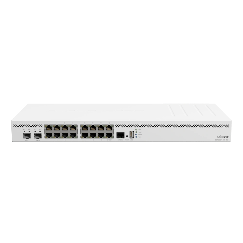 Бездротовий маршрутизатор (роутер) MikroTik CCR2004-16G-2S+