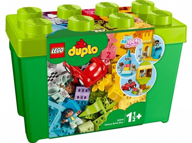 Конструктор LEGO DUPLO Classic Коробка з кубиками Deluxe 85 деталей 10914