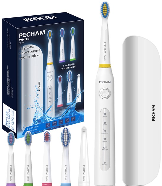 Зубна щітка Pecham Travel PC-081 White 0290119080509