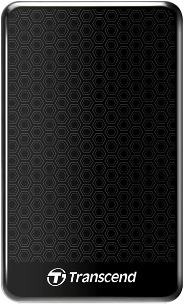 Зовнішній жорсткий диск TRANSCEND 1TB TS1TSJ25A3K USB 3.0 Storejet 2.5 Чорний