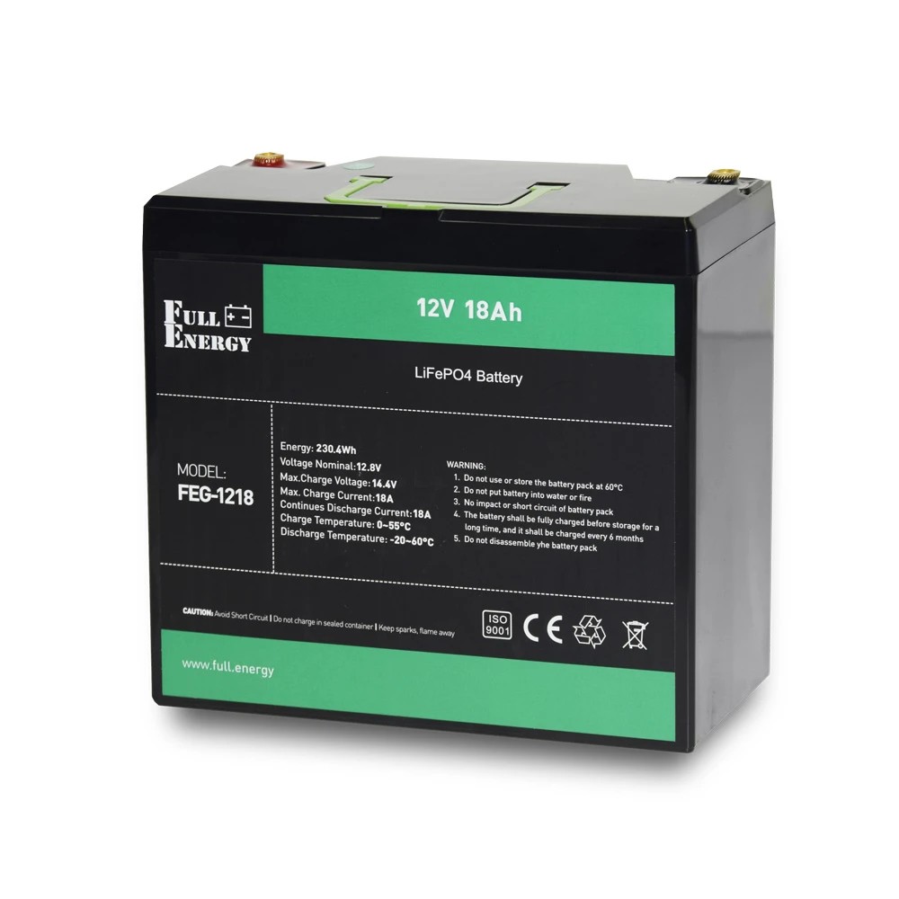 Акумуляторна батарея Full Energy FEG-1218 12V 18AH
