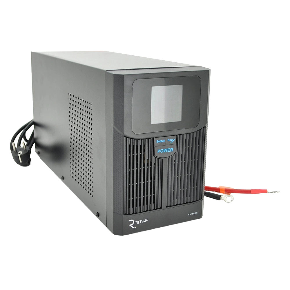 Лінійно-інтерактивний ДБЖ Ritar RTSW-1500 LCD 24V