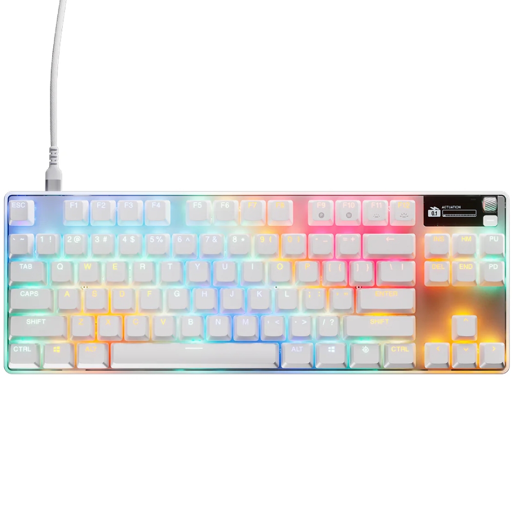 Клавіатура SteelSeries Apex Pro TKL Gen 3 UA HyperMagnetic, OmniPoint 3.0 64898