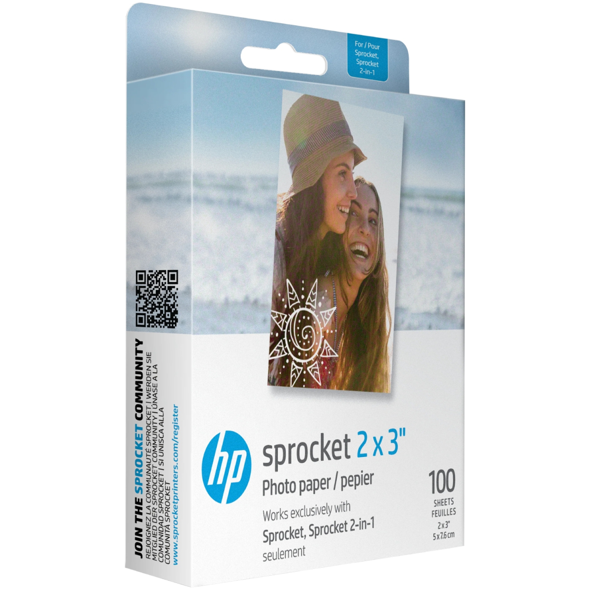 Фотопапір HP Zink (HPIZ2X3100)