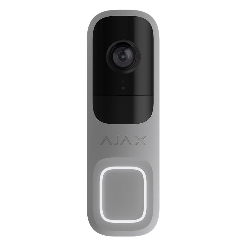 Відеодзвінок дверний Ajax Doorbell Grey (66393.125.GR1)