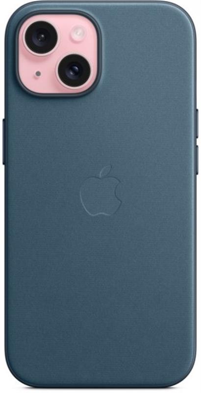 Чохол Apple FineWoven Case with MagSafe для Apple iPhone 15 Pacific Blue MT3G3