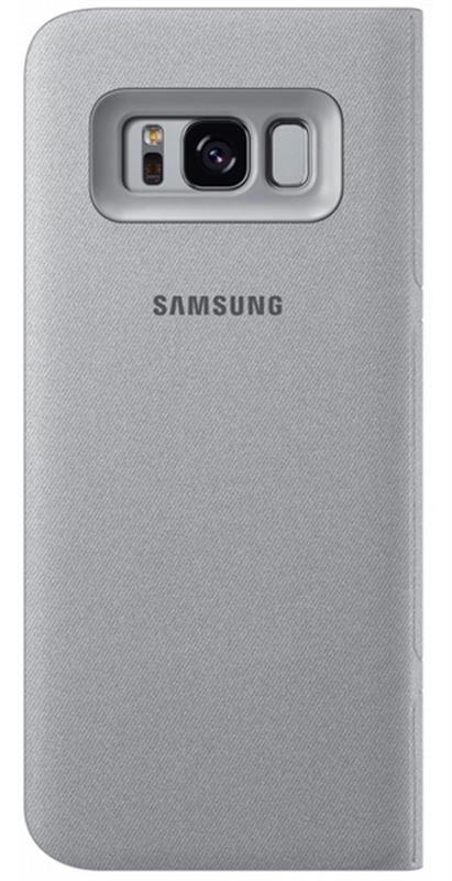 Чохол Samsung LED View Cover для Samsung Galaxy S8+ G955 Silver EF-NG955PSEGRU