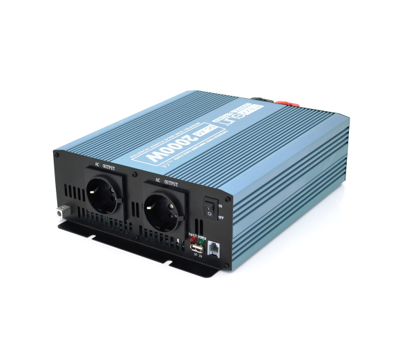 Перетворювач (інвертор) DC-AC Mexxsun MXS-2000, 12V/220V