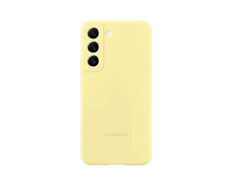 Чохол Samsung Silicone Cover для Samsung Galaxy S22 SM-S901 Butter Yellow EF-PS901TYEGRU