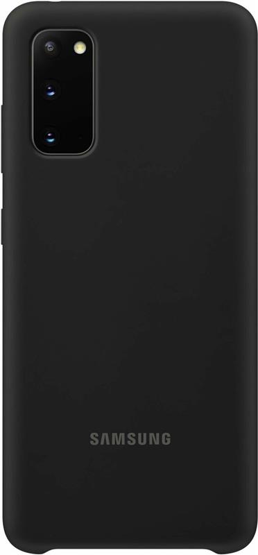 Чохол Samsung Silicone Cover для Samsung Galaxy S20 SM-G980 Black EF-PG980TBEGRU