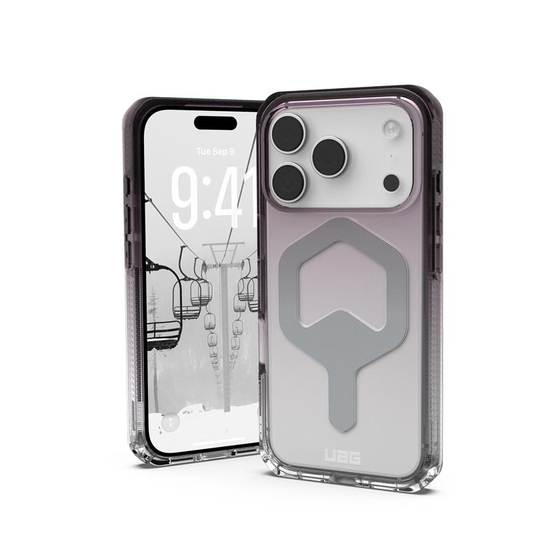 Чохол UAG для iPhone 17 Pro, Plyo MagSafe, Black/Clear Ombre 11452911404G