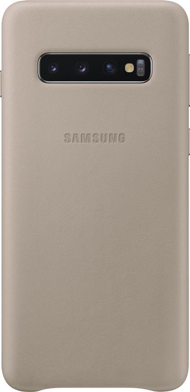 Чохол Samsung Leather Cover для Samsung Galaxy S10 SM-G973 Gray EF-VG973LJEGRU