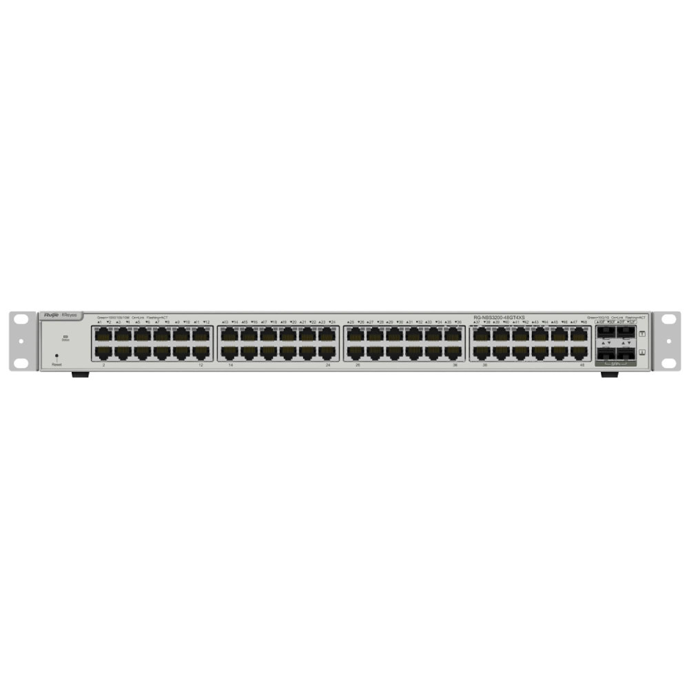 Комутатор 48 портів керований Ruijie Reyee RG-NBS3200-48GT4XS L2
