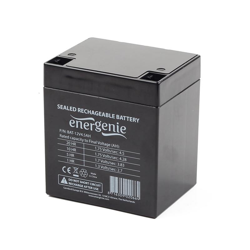 Акумуляторна батарея EnerGenie 12V 4.5AH BAT-12V4.5AH
