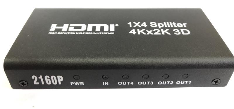 Розгалужувач (спліттер) Atcom (15190) HDMI 4 порти, підтримка UHD 4K