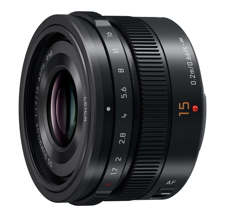 Об'єктив Panasonic Leica DG Summilux 15 mm f/1.7 ASPH. Black (H-X015E9-K)