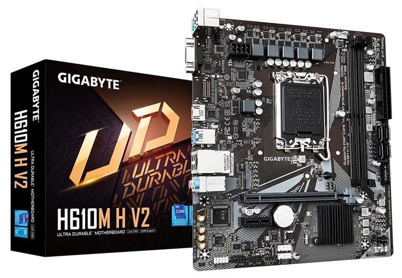 Материнська плата Gigabyte H610M K V2 Socket 1700