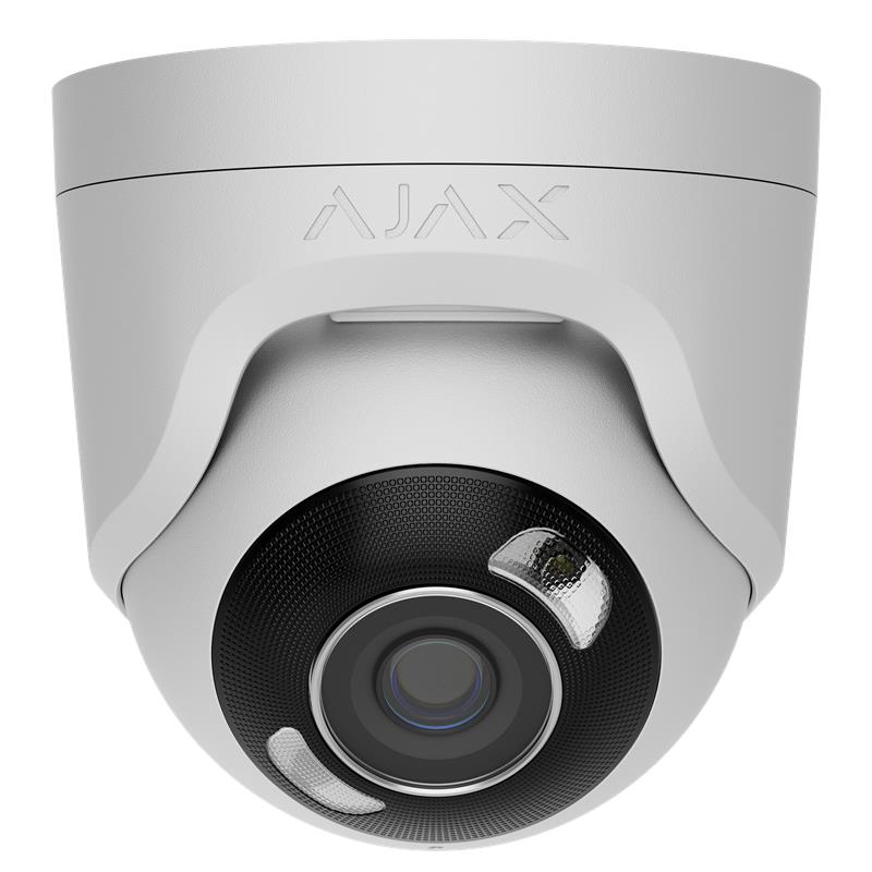 IP камера Ajax TurretCam HL 8MP 2.8mm White (000059518)