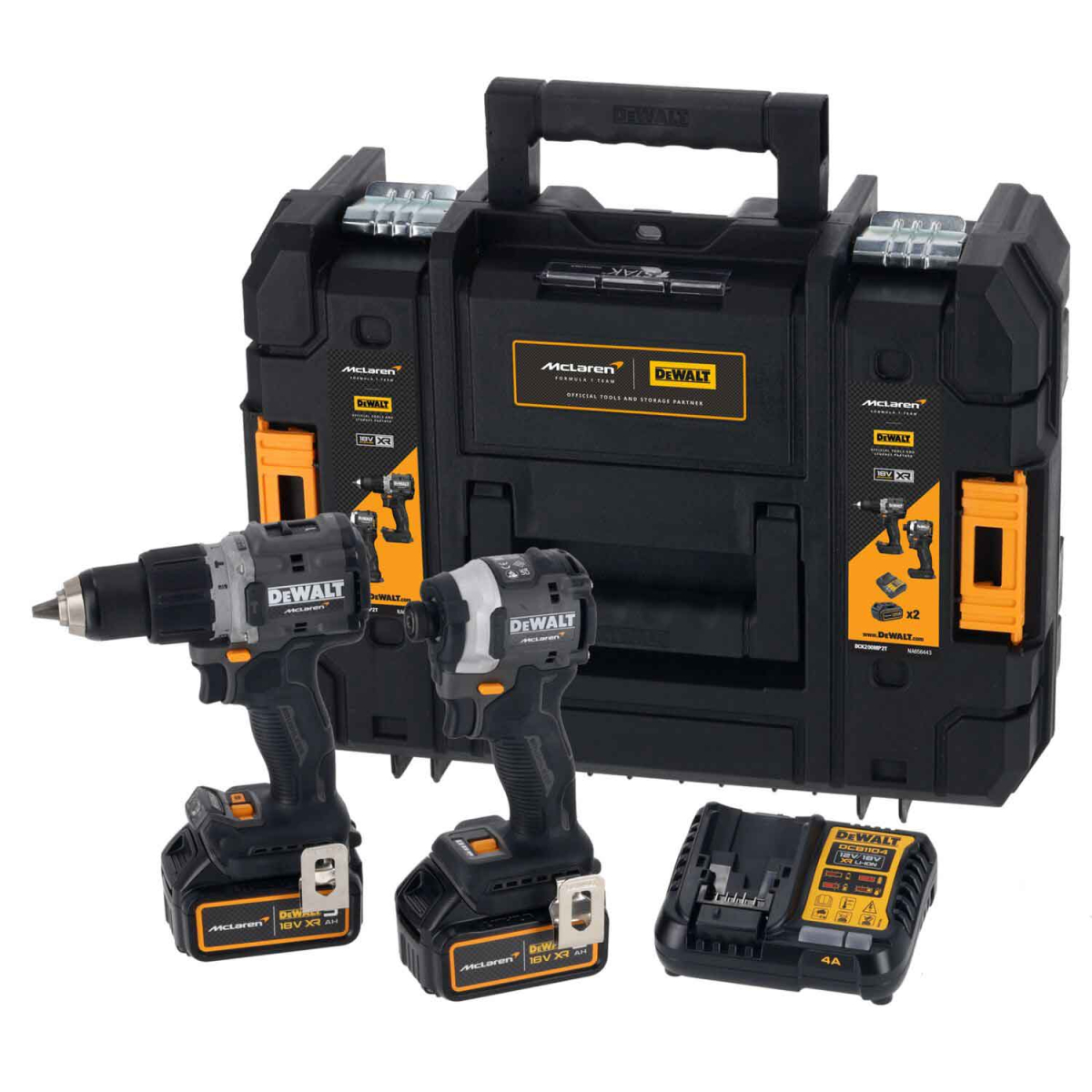 Набір інструментів DeWalt McLaren DCK200MP2T
