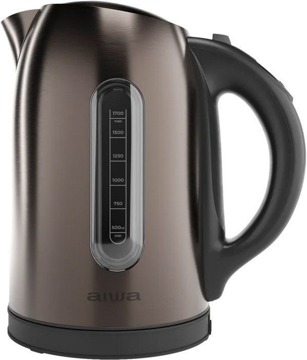 Електрочайник AIWA KAWAKO AKT-3000D 2200Вт/ 1.7л/ Strix/ встановлення температури нагріву/ метал