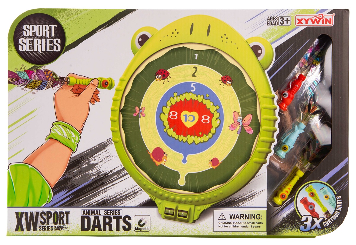 Іграшковий набір DIY Toys Магнітний дартс Жабка (CJ-1515380)