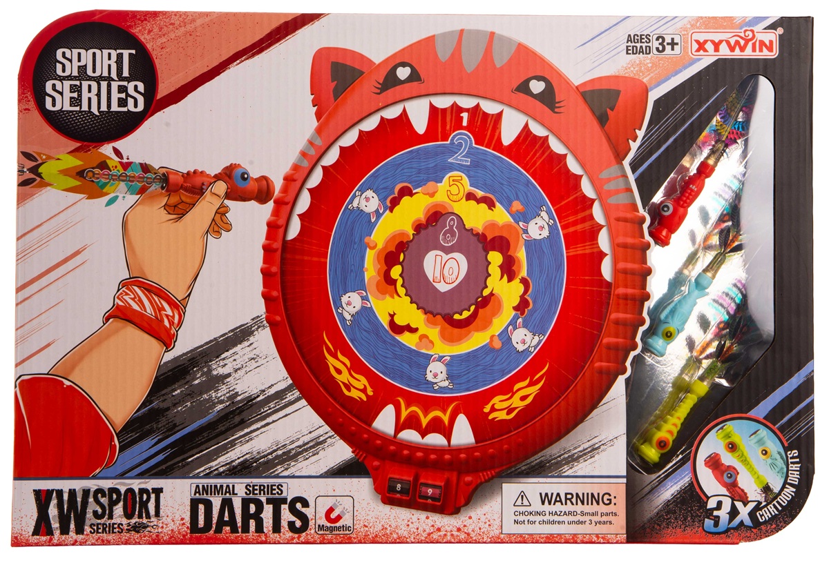 Іграшковий набір DIY Toys Магнітний дартс Тигр (CJ-1515378)