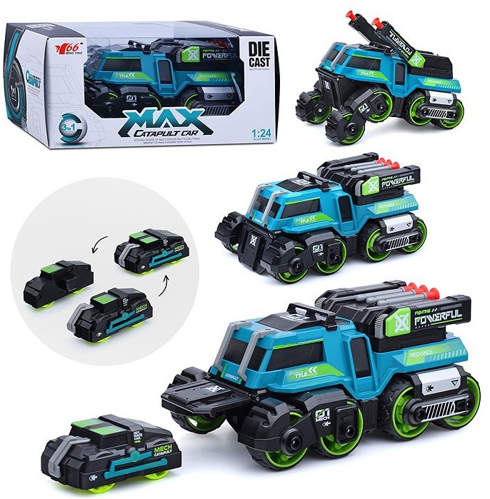 Бойова машина CARS S 3в1 Pull-Back 1:24 (CJ-4095637)