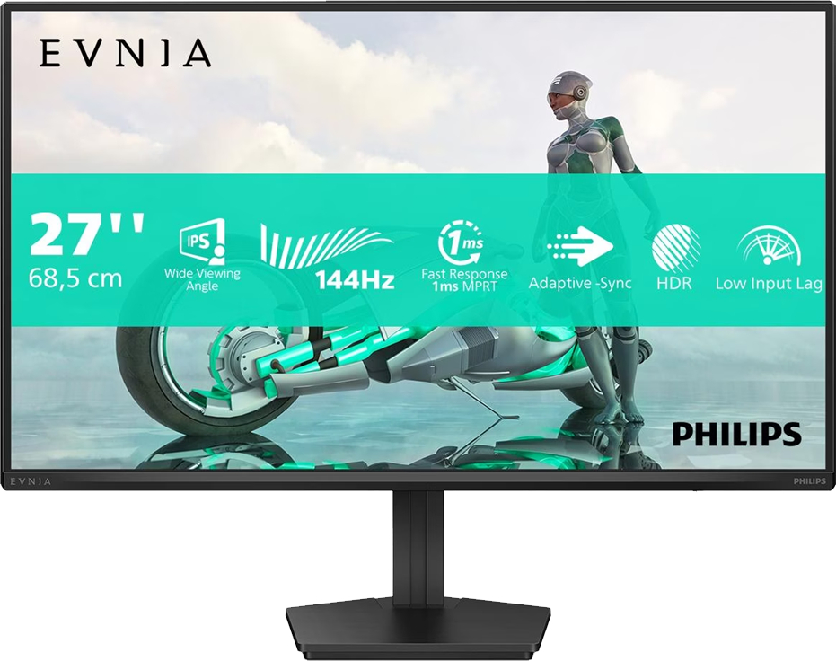 Монiтор 27 Philips Evnia 27M2N3200NF/00 Black