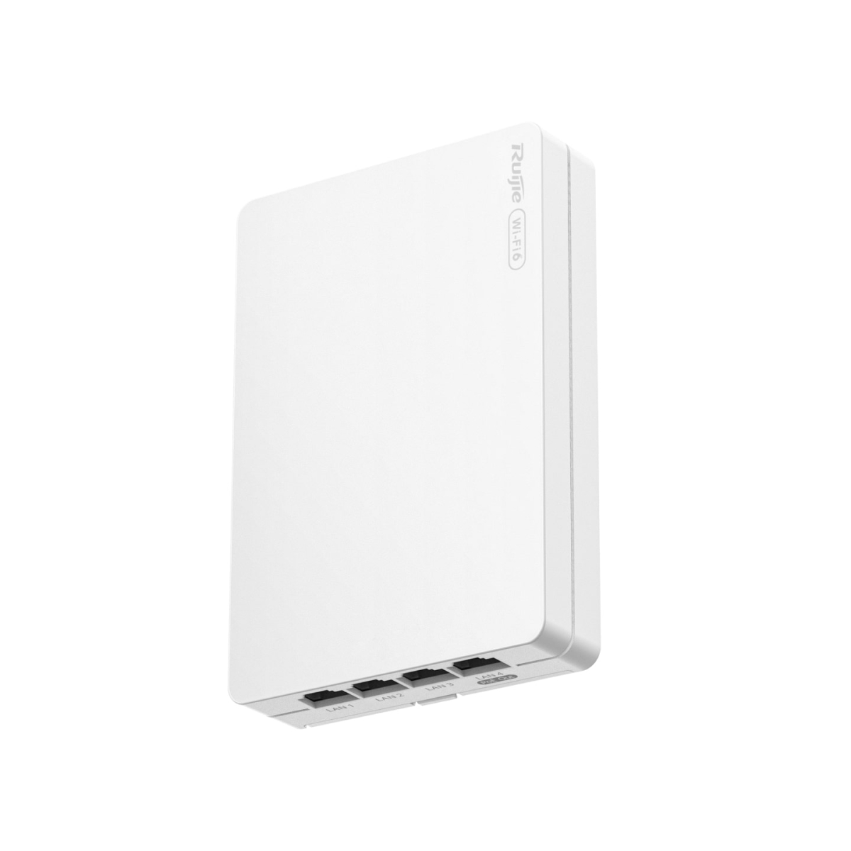 Точка доступа Ruijie Reyee RG-RAP62-Wall (AX3000, 1xGE PoE in, 4xGE (1 порт PoE Out), wall plate, MU-MIMO 2x2, PoE, Ruijie Cloud)