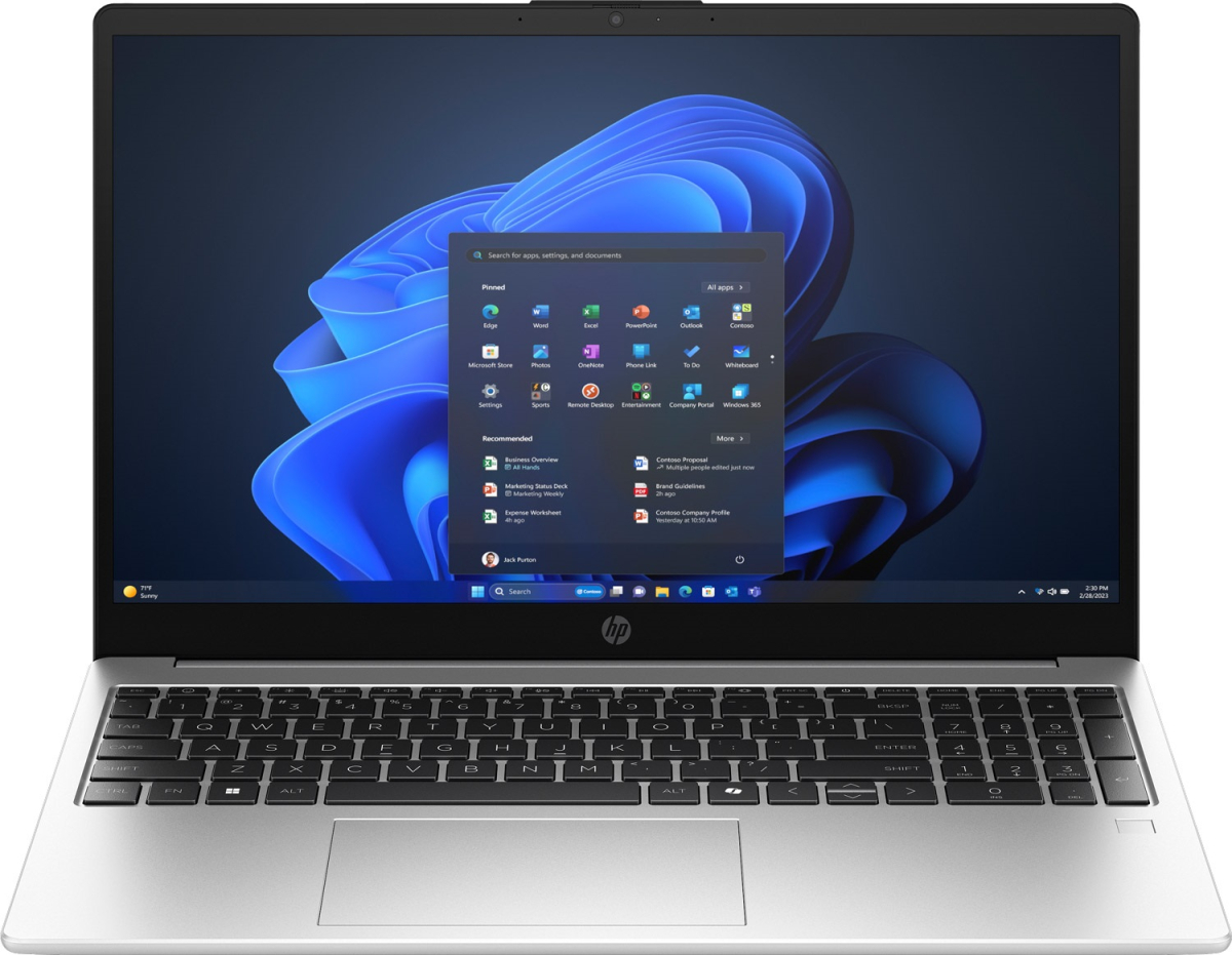 Ноутбук HP 255R G10 Turbo Silver (B39ZFAT)