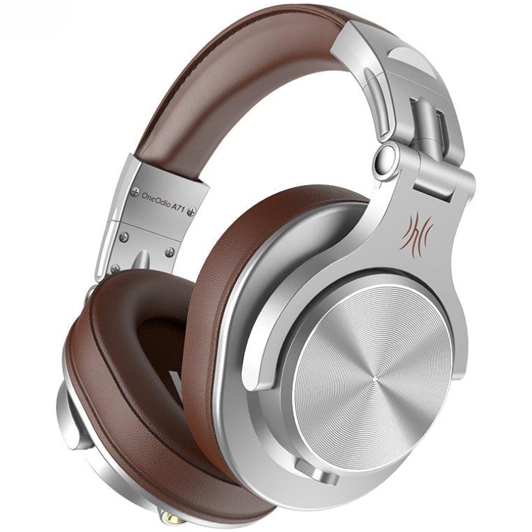 Навушники OneOdio A71, 3,5мм/6,35мм, Silver Brown