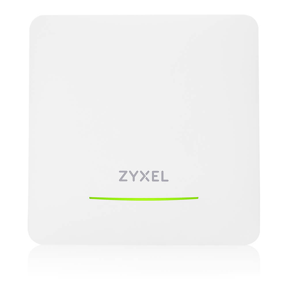 Точка доступа ZYXEL NWA50BE (NWA50BE-EU0102F) (Wi-Fi 7 (BE5100), MU-MIMO 2x2+2x2, 1xLAN 2.5GE, без поддержки 802.1x и Captive portal, БП в комплекте)