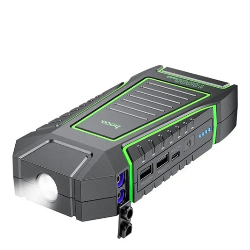 Пусковий прилад для акумулятора автомобіля JUMP STARTER HOCO QS1, Power Bank 10000mAh, Box