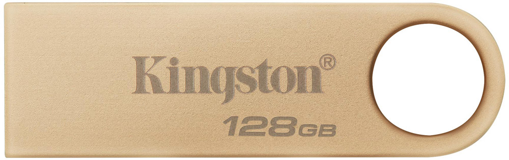 USB Flash Kingston SE9 G3 128GB USB3.2 Metal Gold, Retail