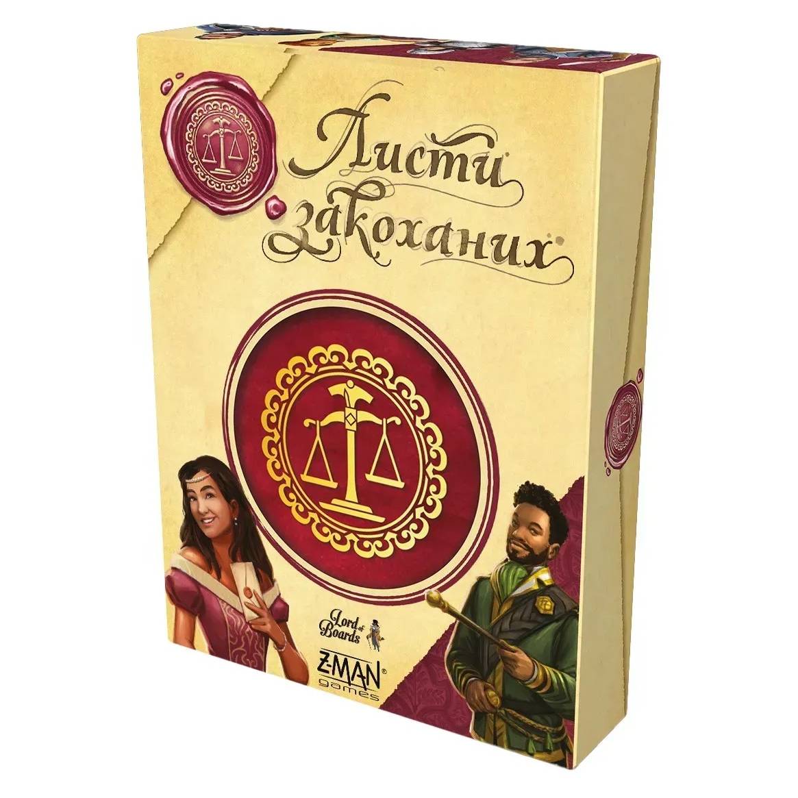 Гра настільна Lord of Boards Листи закоханих (LOB2109UA_eco)