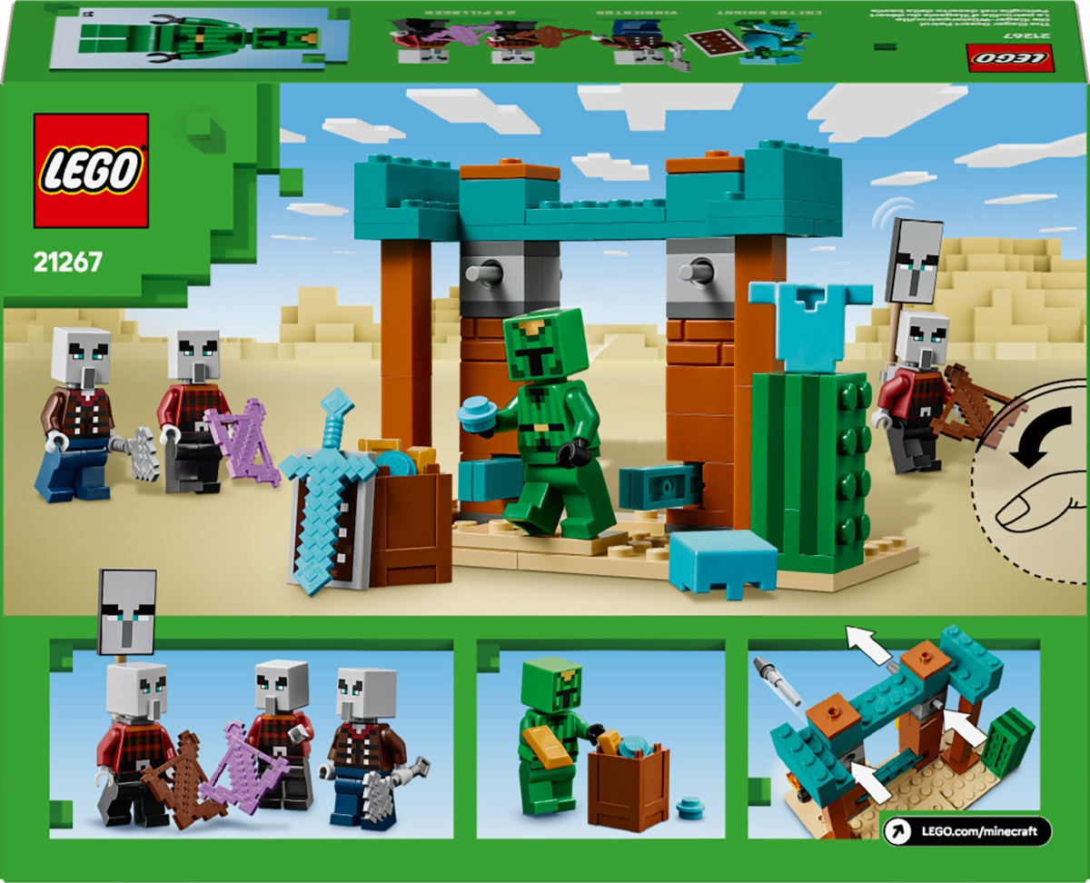Конструктор LEGO Minecraft Пустельний патруль розбійника 21267