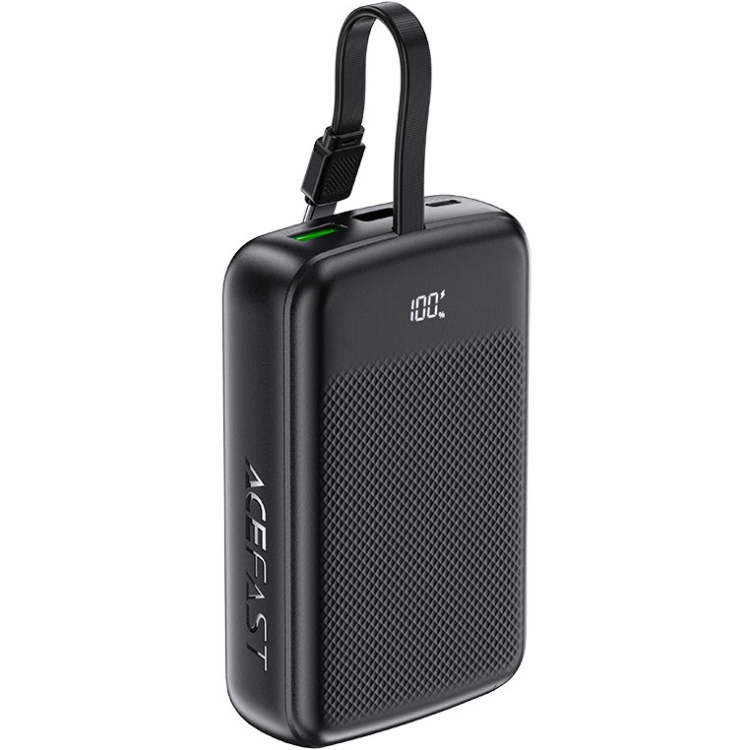 Універсальна мобільна батарея Acefast M14 20000mAh 22.5W Black (6974316283966)